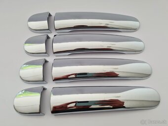 Chromové krytky klučiek ŠKODA VW SEAT - 2