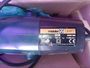Brúska meister craft mws 580 - 2