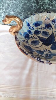 Porcelánová váza , dóza s poklopom - 2