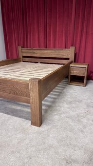 Dubová posteľ MIA - 2