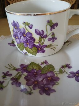 Čajová šálka s podšálkou - 2