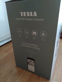 Predám krmič pre mačky Tesla Smart pet feeder s kamerou - 2