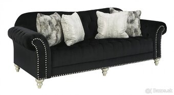 Luxusná sedacia súprava v štýle chesterfield - 2