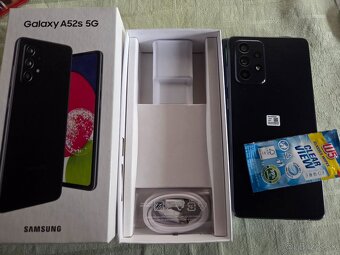 Samsung A52 5g s duos čierny v super stave - 2
