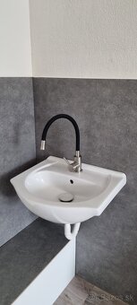 Umyvadla 50 cm s ohybnou bateriou a klik vpustom - 2