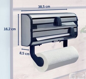 ☆ Leifheit Parat Royal - drziak folii a papiera. Povodne 56€ - 2
