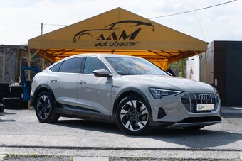 Audi E-tron -2022/42tis.km- 50 quattro Sportback -NEBÚRANÉ - 2