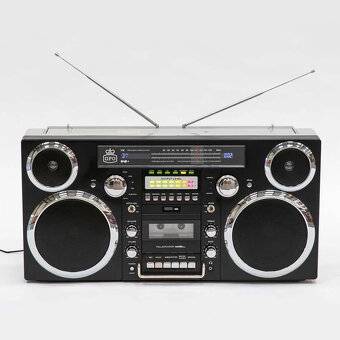 GPO Retro Brooklyn Black Retro rádio - 2
