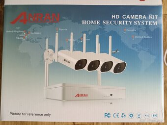 Sada 4x 5Mpx WIFI vonkajšie kamery + nahrávacie zariadenie - 2