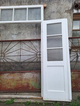 Drevené retro okná a dvere - 2