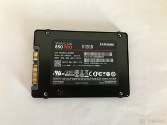 SSD-disk SAMSUNG 850 PRO 512GB-2,5" - 2
