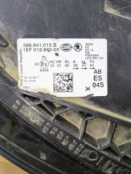 Halogénové svetlomety Škoda Kodiaq 2016- - 2
