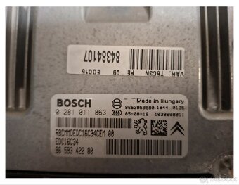 Riadiaca jednotka Peugeot 307 1.6 HDi - 2