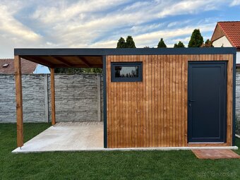 ⭐ Záhradný domček 3×2 m + terasa 2 m – Slovenská výroba - 2