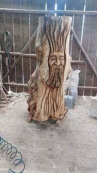 Duše stromu - drevená socha - 2