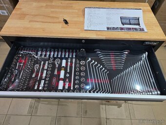 Dielensky vozík s náradím 298ks WEBER - 2