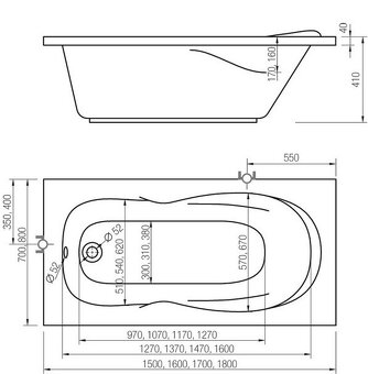 Akrylatova vaňa - 2