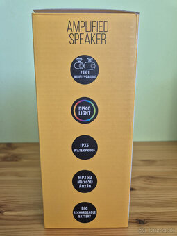 Predam rozdelovací bluetooth speaker XR 8A44 DOUBLE - 2