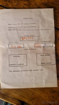 Retro návod na cyklovač Škoda 105/120/.... - 2