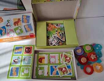 Pexeso, puzzle, vkladačky 2+ - 2