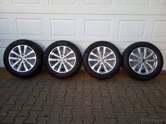 Originálna letná sada Audi, Škoda, VW, Seat 5x112 R18 ET43 - 2