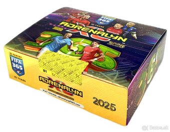PANINI FIFA 365 Adrenalyn XL 2025 Booster Box - 24 balíčkov - 2