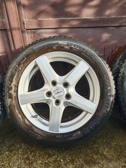 Enzo disky/elektróny R16 5x114.3 + zimné Michelin 205/55 R16 - 2