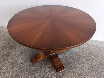 Rustikální konferenční stolek, nábytek z masívu, stůl - 2