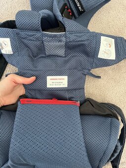 Babybjorn One Ergonomický nosič námornícka modrá 3D Mesh - 2
