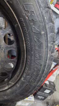 Predam 16" plechove disky + zimne gumy - 2