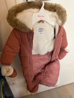 Zimný overál 3-6 mesiacov - v bezchybnom stave - 2