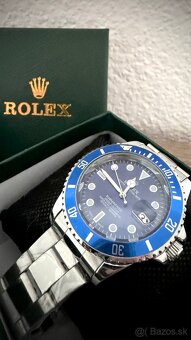 • Hodinky Rolex Submariner modré • - 2