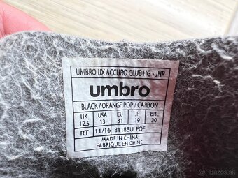 Predám detské kopačky UMBRO, 31 - 2