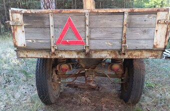 Vlečka za traktor "Rumunka" - 2