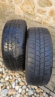 Predám plechové disky + 2 zimné pneumatiky - 2