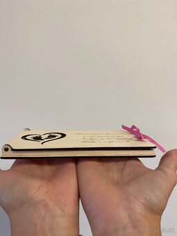 Drevené obálky na peniaze - 2