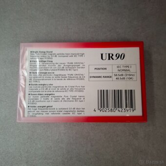 Maxell - UR90 min / Normal / audio kazeta / nová - 2