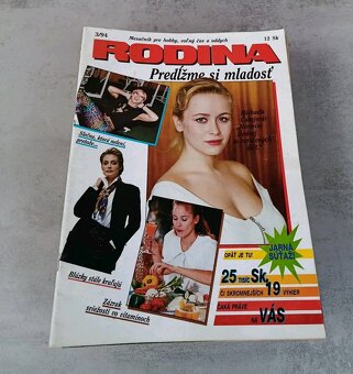 Časopis Rodina 21 kusov - 2
