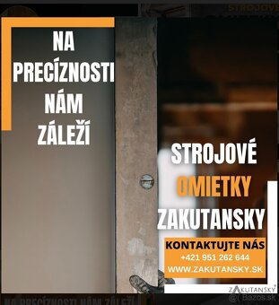 🔹 STROJOVÉ OMIETKY – PERFEKTNÉ STENY BEZ NÁMAHY - 2
