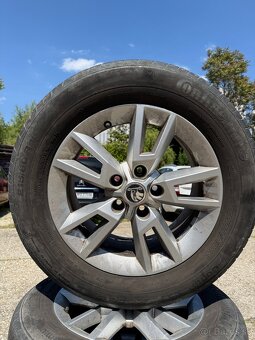 Škoda alu disky s pneu - 2
