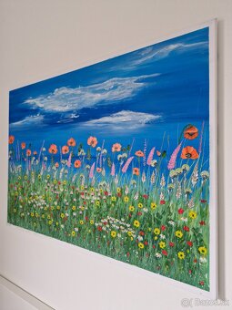 Abstraktný obraz 100x70 cm LUKA - 2
