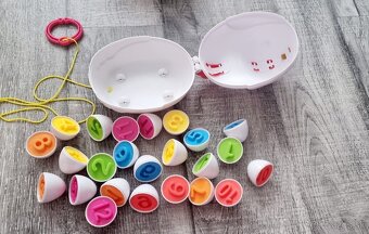 Montessori sliepočka s vajíčkami - 2