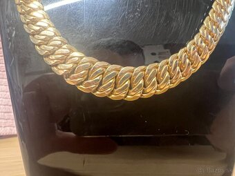 Zlatá dámska retiazka 43cm / 22,3g - 2