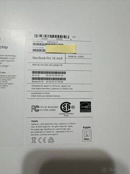 Predám nerozbalený Macbook M3 Pro Max 14-palcový 36GB /1TB S - 2