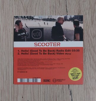 SCOOTER - CD singel - 2