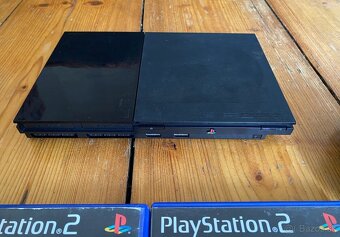 Herná konzola - Sony PlayStation 2 PS2 + 2 hry 1x ovládač - 2