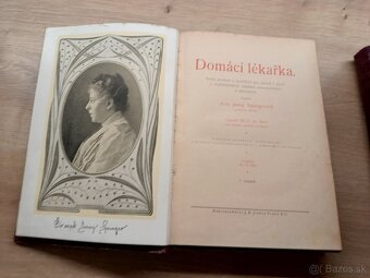 Jenny Springerová: Domáci lekárka I.,II., 1925 + rozkladací - 2