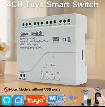 Wifi spinac na 4 okruch - 2