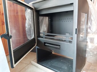 Predám oceľovy krb - 2