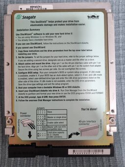 Retro HDD seagate medalist 8,6gb - 2